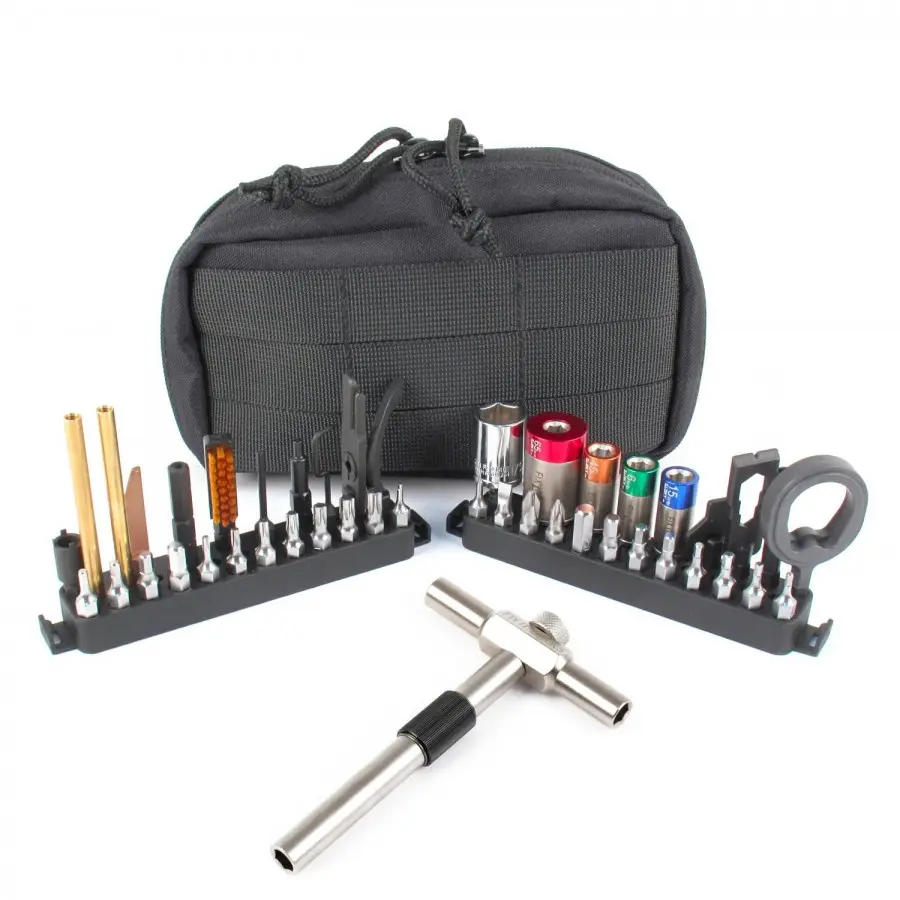Fix It Sticks the Works Combination Gun Field Maintenance, 4 Torque Limiters & Modular T-Drive Wrench